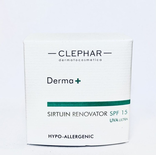 Clephar Derma + Sirtuin Renovator Cream SPF15 UVA Ultra IR 50ml