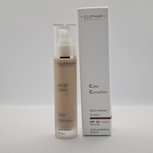 Clephar CC Multi Action Cream SPF 50 UVA Ultra IR Tender